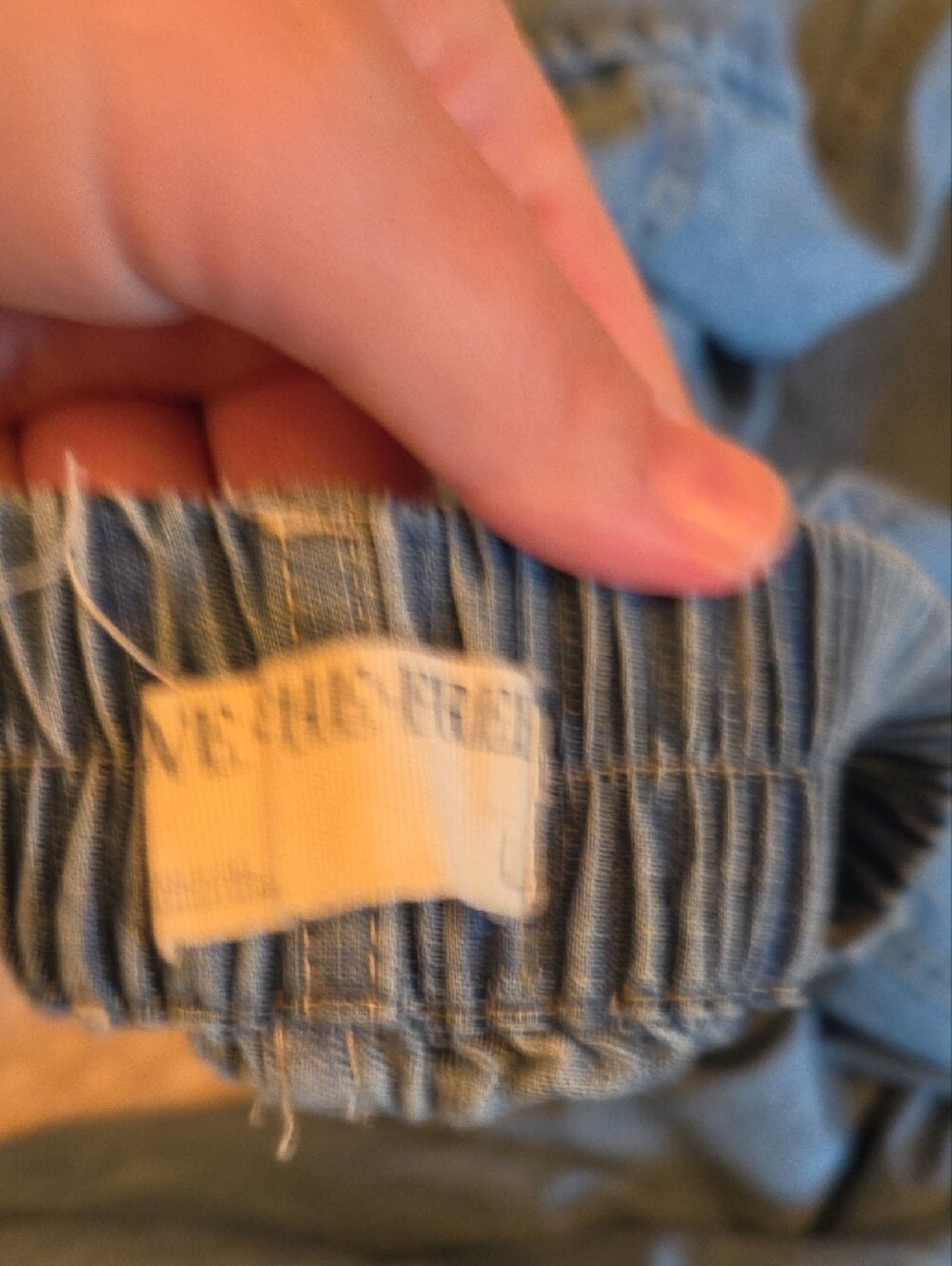 Free People Women's Over Sized Barrel Leg Jeans Large - Picture 3 of 6
